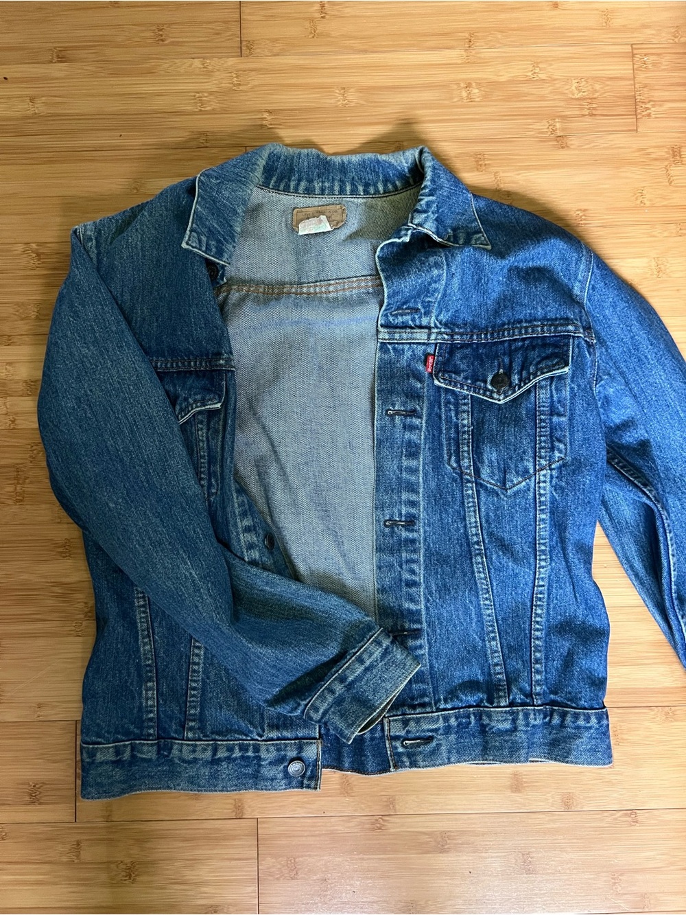 Levi's Blue Denim Trucker Jacket - Men's
